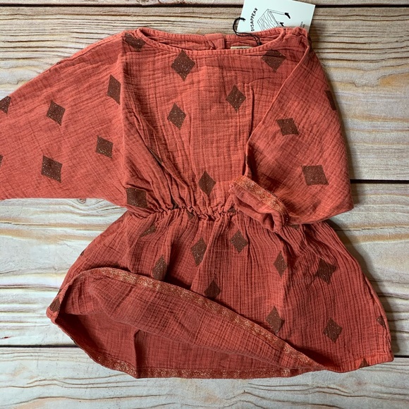 Bobo Choses Other - NWT Bobo Choses dress with diamond print 2-3 year